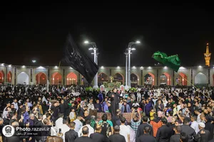 مراسم چهارپایه&zwnj;خوانی کشورهای جهان اسلام در حرم مطهر رضوی -2