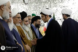 عمامه&zwnj;گذاری طلاب حوزه علمیه خراسان