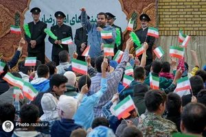 حضور خدام حرم مطهر رضوی در مرکز آموزش نابینایان امید