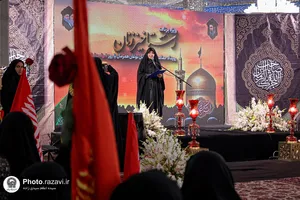 سوگواری زنان محله نوغان در سالروز شهادت امام هشتم علیه&zwnj;السلام