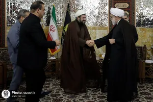 دیدار اعضای مجمع نمایندگان خراسان رضوی با تولیت آستان قدس رضوی