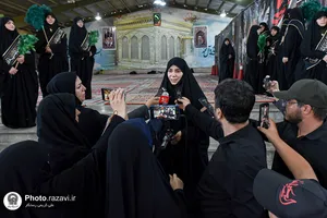 بازدید خبرنگاران از مواکب آستان قدس رضوی