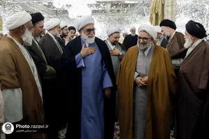 مراسم گرامیداشت یاد شهید مطهری و نکوداشت اساتید حوزه علمیه خراسان