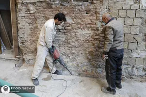 پروژه مرمت و بازسازی صحن انقلاب