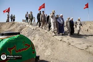 حضور تولیت آستان قدس رضوی در مناطق عملیاتی هشت سال دفاع مقدس