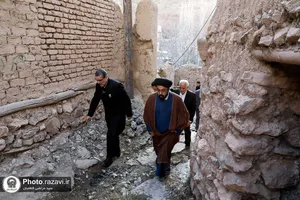 تشرف جمعی از اهالی روستای سیج به حرم مطهر رضوی