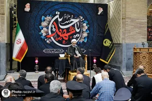 عزاداری عاشورای حسینی با حضور تولیت آستان قدس رضوی