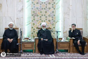 دیدار اعضای کمیسیون اصل ۹۰ مجلس شورای اسلامی با تولیت آستان قدس رضوی