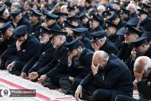آیین اذن عزای ماه محرم در حرم مطهر رضوی-1