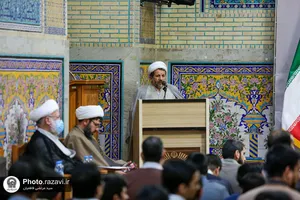 عمامه&zwnj;گذاری طلاب دانشگاه علوم اسلامی رضوی