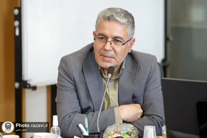 نشست خبری بمناسبت روز ملی گل و گیاه در بنیاد بهره وری موقوفات آستان قدس رضوی
