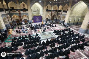 محفل قرآنی به سوی فتح در حرم مطهر رضوی