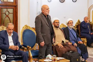 استقبال از شیوخ عشایر خوزستان در فرودگاه شهید هاشمی&zwnj;نژاد مشهد
