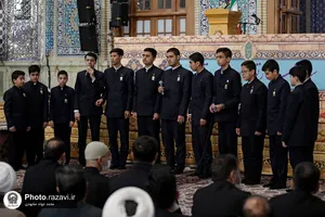 سخنرانی نوروزی رهبر معظم انقلاب در حرم مطهر رضوی