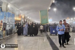 موکب امام رضا علیه&zwnj;السلام در شهر کاظمین