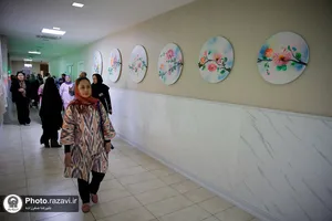 بازدید بانوان مهمان جشنواره &laquo;رسانه خورشید&raquo; از بیمارستان رضوی