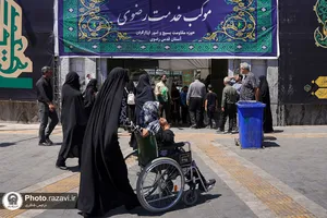 موکب بسیج آستان قدس رضوی در دهه آخر صفر