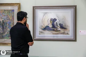موزه استاد فرشچیان در حرم مطهر رضوی