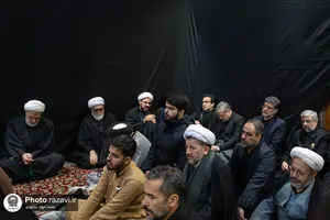 مجلس روضه فاطمیه در حرم مطهر رضوی-1
