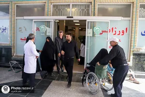 خدمت رسانی درالشفاء حرم به زائران دهه اخر صفر