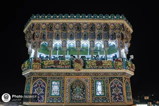 Naqareh Khani ceremony held at Imam Reza Shrine on eve of Imam Reza birth anniv.
