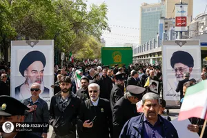راهپیمائی روز جهانی قدس در مشهد-١
