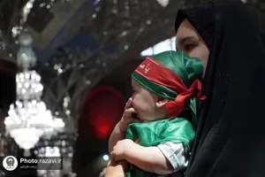 همایش "شیرخوارگان حسینی" در حرم مطهر رضوی-2