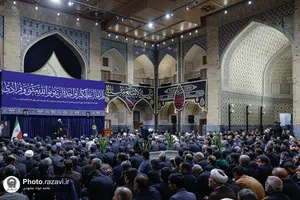 عزاداری ایام پایانی ماه صفر در حرم مطهر رضوی-3