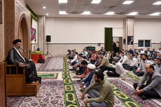 مراسم جشن میلاد پیامبر اسلام (ص) در ساختمان ثامن