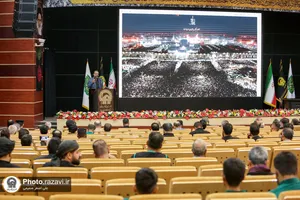 گردهمایی مواکب خدمت&zwnj;رسان اطراف حرم مطهر