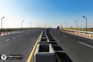 افتتاح پل امام رضا علیه&zwnj;السلام در گلبهار