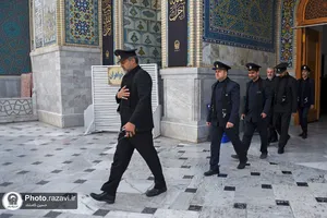 آیین سنتی صلا در حرم مطهر رضوی