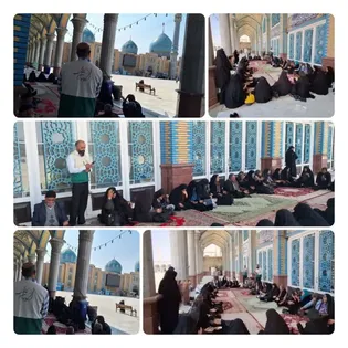 میزبانی کانون زیارت خادمیاران رضوی قم از زائران حرم کریمه اهل بیت(س)