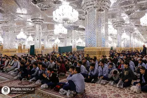 طرح بهار بندگی در حرم مطهر رضوی