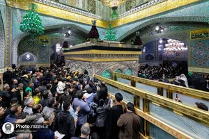 مراسم احیا شب بیست و یکم ماه مبارک رمضان در حرم مطهر رضوی - 2