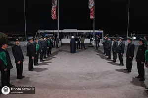 استقبال از شیوخ عشایر خوزستان در فرودگاه شهید هاشمی&zwnj;نژاد مشهد
