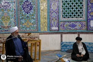 حضور تولیت آستان قدس رضوی در مسجد جامع خرمشهر
