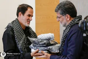 دیدار اعضای شورای حوزه مقاومت بسیج شهید سلیمانی با قائم مقام تولیت آستان قدس رضوی