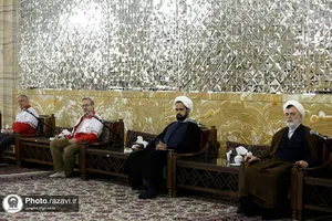 دیدار مدیران جمعیت هلال احمر کشور با تولیت آستان قدس رضوی