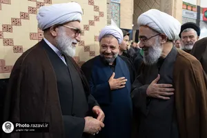 عزاداری حضرت اباعبدالله الحسین(ع) با حضور تولیت آستان قدس رضوی-2