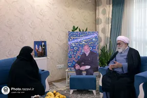 دیدار تولیت آستان قدس رضوی با خانواده سرداران شهید شوشتری و محمدزاده