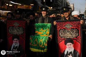 تشرف کاروان خدام حرم امام رضا علیه&zwnj;السلام به حرم امامین کاظمین
