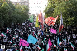 راهپیمایی روز عفاف و حجاب در مشهد