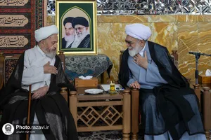 دیدار اساتید دارالعلم با تولیت آستان قدس رضوی