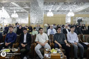 دیدار رتبه&zwnj;های برتر کنکور، نخبگان و مدال&zwnj;آوران المپیادهای علمی با تولیت آستان قدس رضوی
