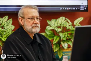 بازدید علی لاریجانی از فعالیت&zwnj;های عمرانی حرم مطهر رضوی