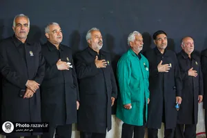 راه&zwnj;اندازی موکب کفشداران حرم مطهر رضوی در ملک آباد