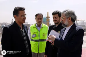 بازدید مدیر عالی حرم مطهر رضوی از دارالشفای امام