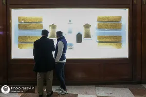 بازدید طلاب جامعه المصطفی از موزه آستان قدس رضوی