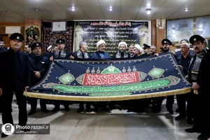 تشرف کاروان سفیران امام رئوف به حرم امامزاده سید محمد